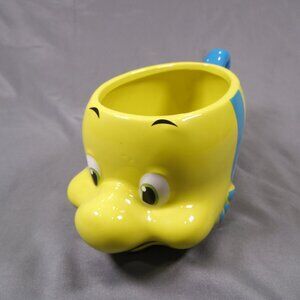 Disney Flounder The Little Mermaid 20 oz Coffee Ceramic Mug Cup Walt Disney